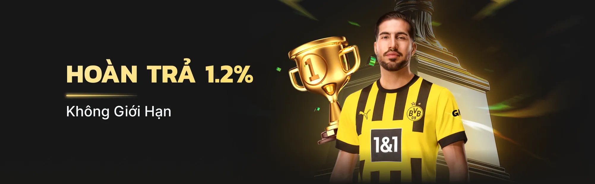 Banner quảng cáo các chương trình khuyến mãi hấp dẫn cho game bắn cá tại OK9